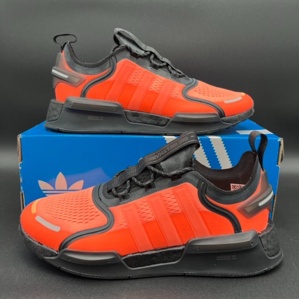 Adidas NMD_V3 Orange Beam Black Men's Sneakers Multi Size GX2088 NEW